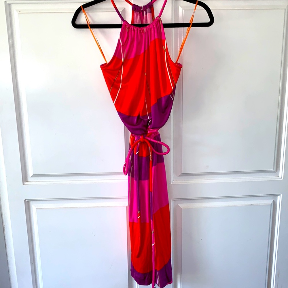 TRINA TURK silky summer sundress